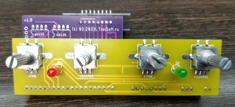 Мод переменных резисторов для PS-305D в сборе