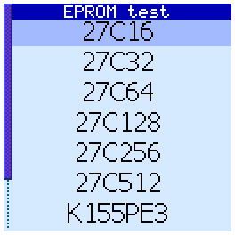 Select EEPROM