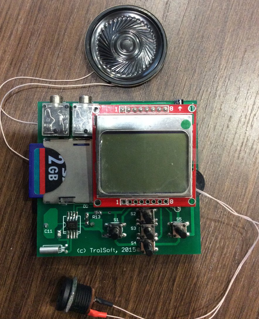 Внешний вид собранного магнитофона для ZX Spectrum